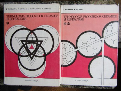 Tehnologia produselor ceramice si refractare 2 VOL foto