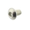 Surub M4, otel inoxidabil A2, 10mm, cap buton, KRAFTBERG, M4X10/ISO7380-1-A2, T152136