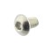 Surub M4, otel inoxidabil A2, 10mm, cap buton, KRAFTBERG, M4X10/ISO7380-1-A2, T152136