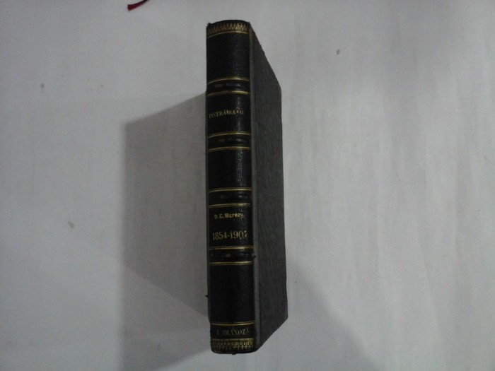 INSTRAINATII 1854-1907 - DUMITRU C. MORUZI ( 1912)