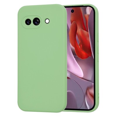 Husa silicon Google Pixel 9a Techsuit SoftFlex, verde deschis foto