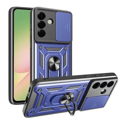 Husa Samsung Galaxy A56 5G protectie camera Techsuit CamShield Series, albastru foto