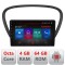 Navigatie Peugeot 607 Android radio gps internet Octa Core 4+64 LTE Kit-607+EDT-E509-PRO CarStore Technology