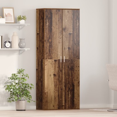 Gossi highboard lemn vechi 70x35x180 cm lemn prelucrat foto