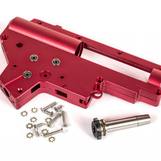 V2 QD GEARBOX W/ SPRING GUIDE / BEARINGS PLUS TRIGGER SWITCHCNC - 7075 ALUMINIUM 8MM