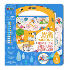 Set creativ pictura cu apa - Magic Water - Calarie si zbor | Avenir