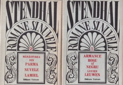 Stendhal - Romane si nuvele, 2 volume foto