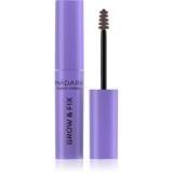 M&Aacute;DARA Grow &amp; Fix gel tonifiant pentru spr&acirc;ncene culoare Frosty Taupe 4,25 ml