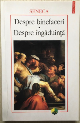 Depre binefaceri. Despre ingaduinta - Seneca foto