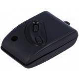 Carcase telecomanda ABS-13 2 butoane neagra