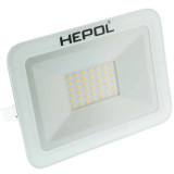 Proiector LED HEPOL IPRO MINI, IP65, 50W, alb, lumina calda