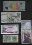 Set 5 bancnote de prin lume adunate (cele din imagini) #80, Europa