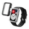 Set 2 Huse Kwmobile Huawei Watch Fit, Transparent/Negru, Plastic, Protectie Socuri
