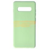 Husa Silicon Samsung Galaxy S10 Plus Verde, High Copy Premium