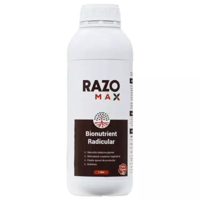Biostimulator de inradacinare organic ecologic Razomax Agroconsulting, 1 litru, Spania foto