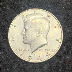 Moneda half dollar 1989P