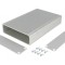 Carcasă aluminiu gri AKG 105x160x30mm