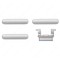 Side Key iPhone 8, 8 Plus, SET, Silver