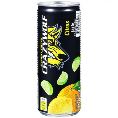 Crazy Wolf Lime Taste 250ML foto