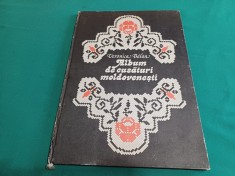 ALBUM DE CUSĂTURI MOLDOVENEȘTI * VERONICA BĂLAN / 1982 * 48 foto