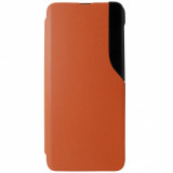 Husa tip carte cu stand eFold portocalie pentru Samsung Galaxy A14 4G, 5G