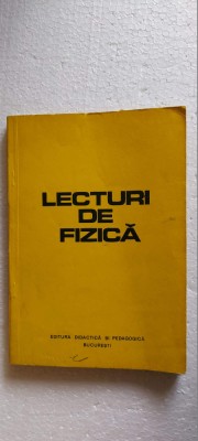 LECTURI DE FIZICA - EDITURA DIDACTICA SI PEDAGOGICA foto