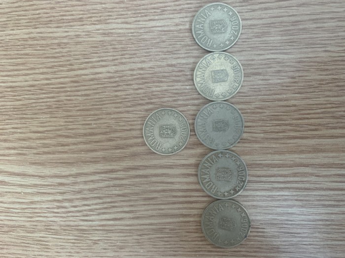 Vand moneda 50 bani 2005