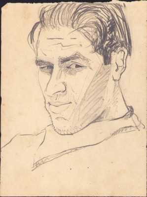 A1674 Schiță de Dimitrie &amp;bdquo;Puiu&amp;rdquo; Eitel, nesemnată foto