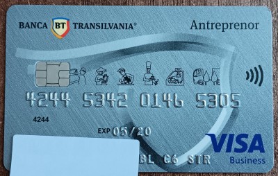 B12 114 - Card bancar foarte vechi - piesa de colectie foto