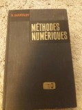 Methodes numeriques