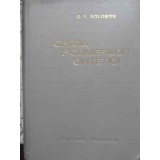 CHIMIA POLIMERILOR SINTETICI-O.F. SOLOMON-220940