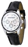 Cumpara ieftin Ceas Dama Emporio Armani Classic AR5670, 38mm, Curea Piele, Quartz, Argintiu/Alb