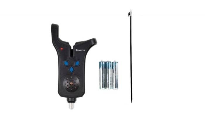 Avertizor -senzor pescuit Accesorii pescuit &gt; Nada si momeli hakuyo baterii incluse+suport