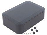 Carcasă ABS Gri &Icirc;ntunecat cu Panou PF 175mm x 120mm x 50mm