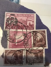 Timbre Romania Timbru 36 lei supratipar RPR