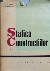 Statica Constructiilor Vol.2 - Alexandru Gheorghiu , J149
