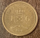 C50 - Moneda foarte veche - Antilele Olandeze - 1 gulden - 1991