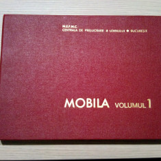 MOBILA - (I) - Dormitoare - Focsaneanu Gh. (grafica) - C. Nicolae (foto) - 1978