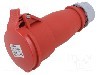Conector alimentare AC, IEC 60309, IP44, 16A, 0,4kV, 5 pini, TAIZHOU BAOLUDA ELECTRIC - QX5