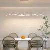 Lustra LED cu telecomanda STUDIO JELENA, 35W, lumina Rece/Calda/Neutra, Dimabila, Alb, Alessandro DESIGN