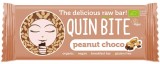 Baton bio raw vegan cu arahide si ciocolata - Quin Bite 30 g | Quin Bite