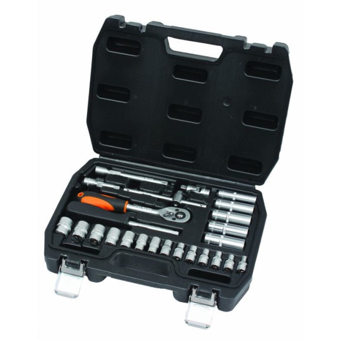 Trusa tubulare 1/4&quot;, 26 piese CR-V, Gadget, 339003