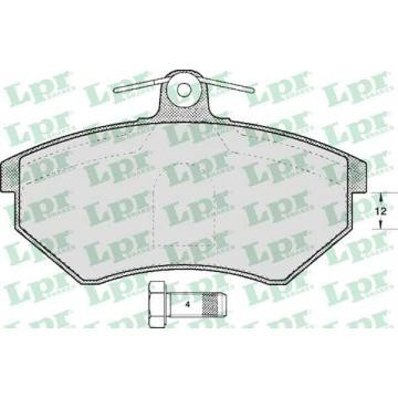 Placute frana fata Volkswagen Golf III, Passat -1996, Vento 10582 biz1437011 foto