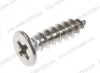 SCREW-TAPPING;FH,+,1,M4,L16,NTR,STS304 USCATOR RUFE SAMSUNG 6002-001286