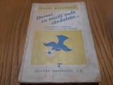 DORESC CA MICILE MELE RANDULETE. -Tudor Musatescu -FRED GHENADESCU (desene) 1945