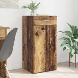 vidaXL Bufet cu sertar Lemn vechi 42.5 x 40 x 93 cm Lemn compozit