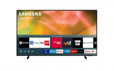 Televizor samsung sm ue75au8072uxxh 2021 189cm led smart tv 4k negru plat tizen mirroring ios foto