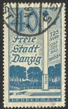 DANZIG / GERMANIA--1936, Stampilat