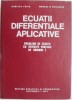 Ecuatii diferentiale aplicative. Probleme de ecuatii cu derivate partiale de ordinul I &ndash; Mariana Craiu, Marcel N. Rosculet