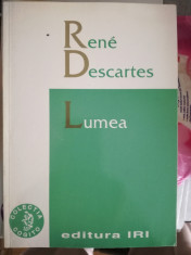 Lumea, autor Rene Descartes, 2003, trad. Ioan Deac foto